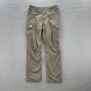 Under Armour Cargo Pants Mens 32x34 Beige Storm Tactical Patrol Ripstop Utility